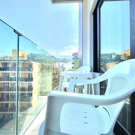 Studio Tr With Wifi, Balcony Y Spectacular View In Puerto De La Cruz