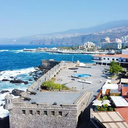 Studio Tr With Wifi, Balcony Y Spectacular View In Puerto De La Cruz