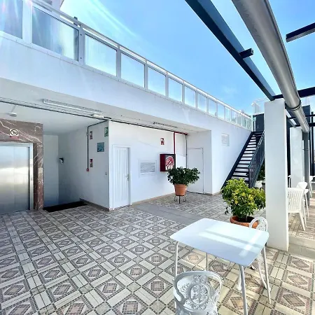 아파트 Studio Tr With Wifi, Balcony Y Spectacular View In Puerto De La Cruz 푸에르토 드 라 크루즈